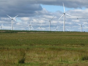 wind turbines