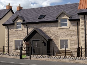 exterior view of plot 241